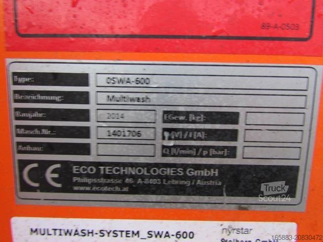 Cits  Eco Technologies SWA 600 Multiwash / Zapfwellena
