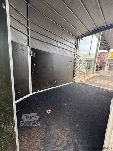 Prikolica za prevoz konj Alf ALF Pferdeanhänger Holz/Plane Viehanhänger