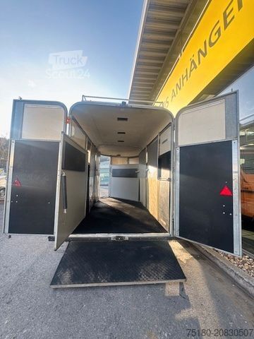 Prikolica za prevoz konj Fautras Oblic +3 Pferdeanhänger Frontausstieg