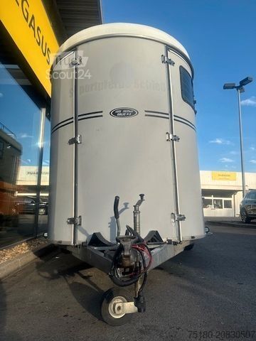 Prikolica za prevoz konj Fautras Oblic +3 Pferdeanhänger Frontausstieg