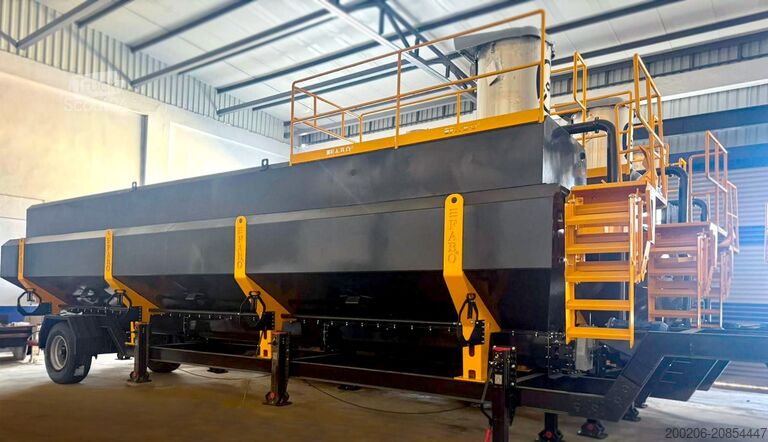 Silo FABO Silo 30-ton semi-mobile horizontal silos