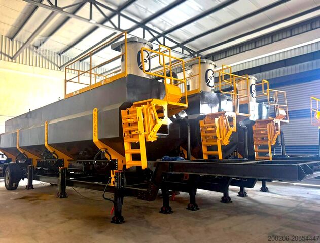 Silo FABO Silo 30-ton semi-mobile horizontal silos