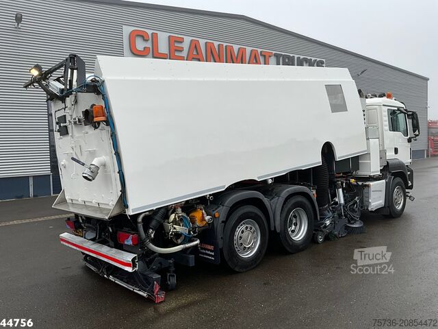 Road sweeper MAN TGS 26.440 Euro 6 Beam S14000 Wegdekreiniger