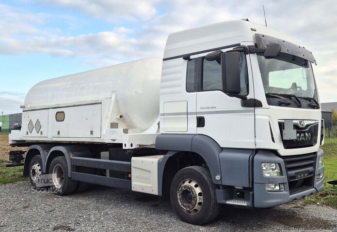 Kryogen tankgaslastbil MAN Gas truck for oxygen nitrogen, argon