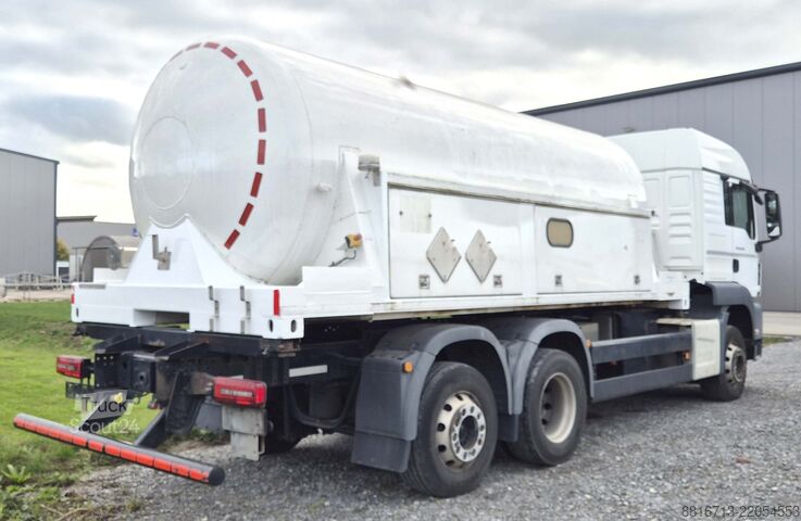 Kryogen tankgaslastbil MAN Gas truck for oxygen nitrogen, argon