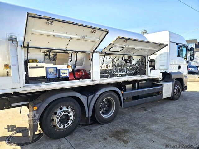 Kryogen tankgaslastbil MAN Gas truck for oxygen nitrogen, argon