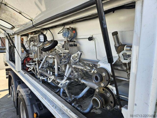 Kryogen tankgaslastbil MAN Gas truck for oxygen nitrogen, argon