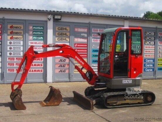 Minikoparka Volvo ECR 25 D