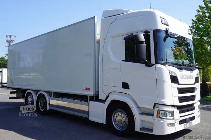 Kamion hladnjače SCANIA R500 Hook-Up Refrigerated Truck KIESLING