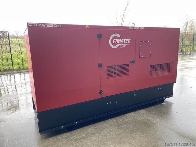 Agregado  FIMATEC CTDW-220LI SYN Noodaggregaat