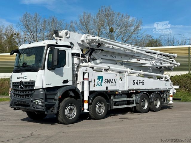 Betonomieszarka MERCEDES-BENZ Arocs 5 4542 8x4 SWAN TSP 47-5 160RZ ( 47m )
