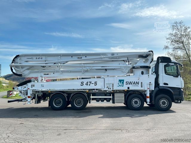 Betonomieszarka MERCEDES-BENZ Arocs 5 4542 8x4 SWAN TSP 47-5 160RZ ( 47m )