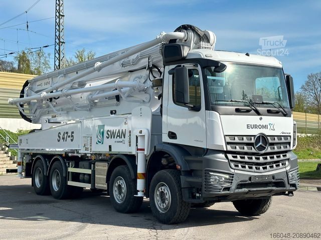 Betonomieszarka MERCEDES-BENZ Arocs 5 4542 8x4 SWAN TSP 47-5 160RZ ( 47m )
