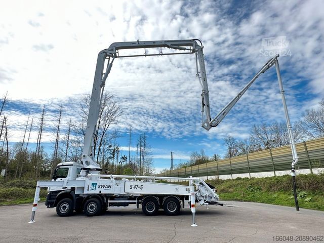 Betonomieszarka MERCEDES-BENZ Arocs 5 4542 8x4 SWAN TSP 47-5 160RZ ( 47m )