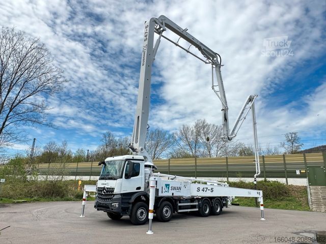 Betonomieszarka MERCEDES-BENZ Arocs 5 4542 8x4 SWAN TSP 47-5 160RZ ( 47m )