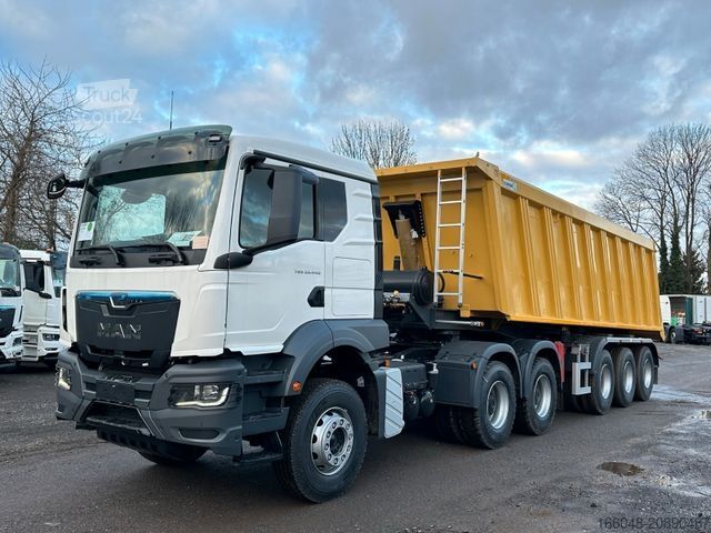 Tractora standard MAN TGS 33.440 BBS 6X4 EUROMIX MTP Kipper-Auflieger