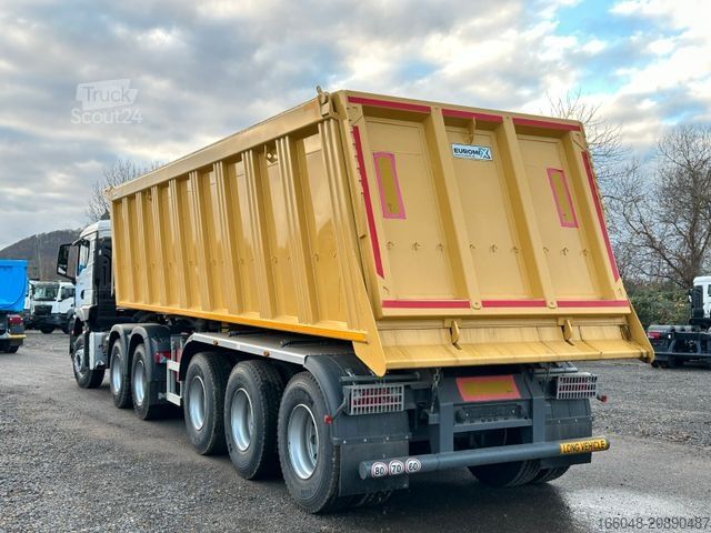 Tractora standard MAN TGS 33.440 BBS 6X4 EUROMIX MTP Kipper-Auflieger