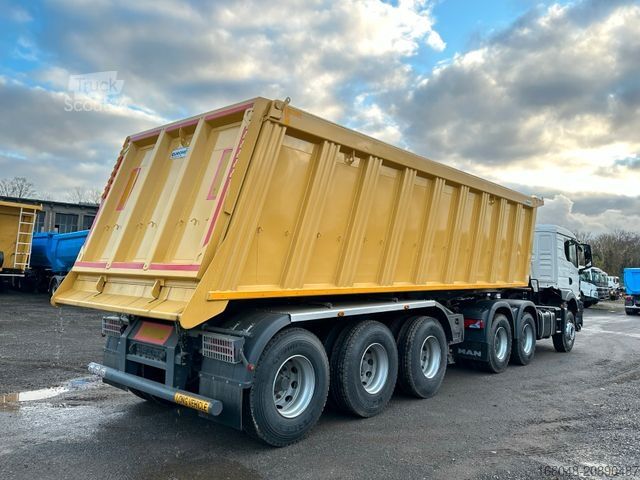 Tractora standard MAN TGS 33.440 BBS 6X4 EUROMIX MTP Kipper-Auflieger