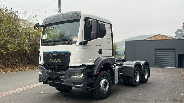 Tractora standard MAN TGS 33.440 BBS 6X4 EUROMIX MTP Kipper-Auflieger