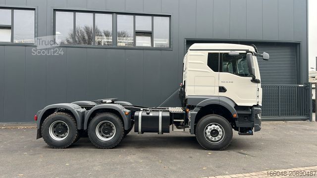 Tractora standard MAN TGS 33.440 BBS 6X4 EUROMIX MTP Kipper-Auflieger