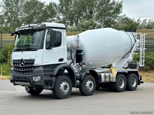 Autodomíchávač betonu MERCEDES-BENZ AROCS 5  4142 B 8X4 Euro 3 EuromixMTP EM 10