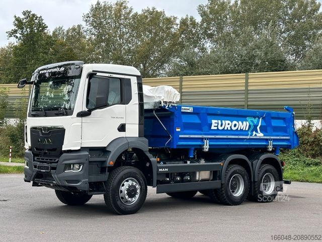 Outro MAN TGS 33.440 6x6 /Euro6 3-Seiten-Kipper EuromixMTP