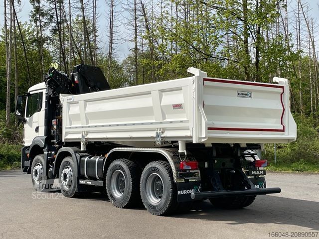 MAN TGS 41.480 8x4/Euro6e Euromix Kipper Hiab 228-6