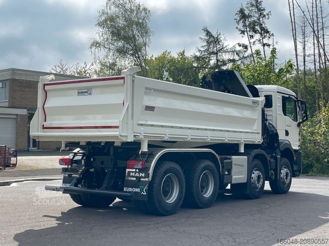 MAN TGS 41.480 8x4/Euro6e Euromix Kipper Hiab 228-6