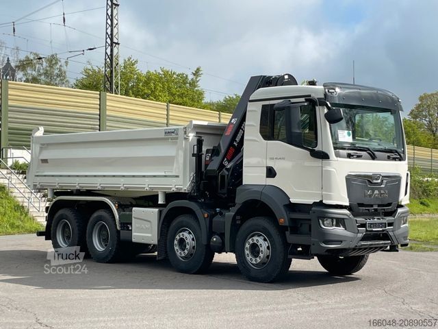  MAN TGS 41.480 8x4/Euro6e Euromix Kipper Hiab 228-6