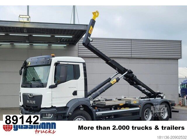 Camion benne à bras amovible MAN TGS 26.440 6x4 BB