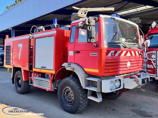 Brandweerwagen Renault Thomas Sides BS13 4x4, Twin engine, Waterkanon