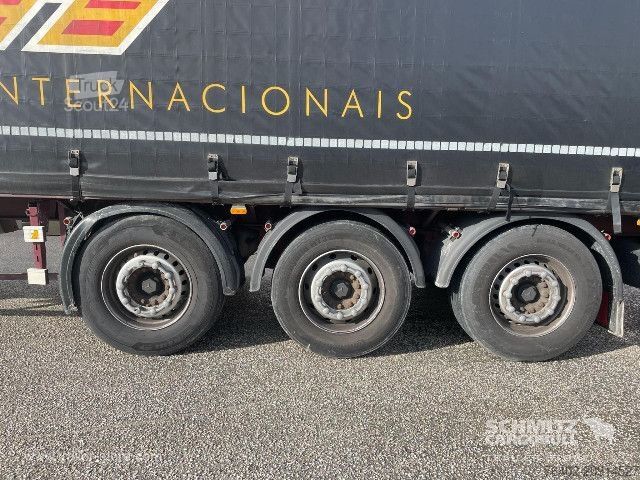 Nyitott ponyvás félpótkocsi Montenegro Semitrailer Curtainsider Coil
