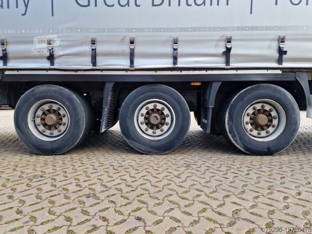 Відкритий напівпричіп з тентом KRONE SD / Hubdach / EDSCHA / Mega / Liftachse