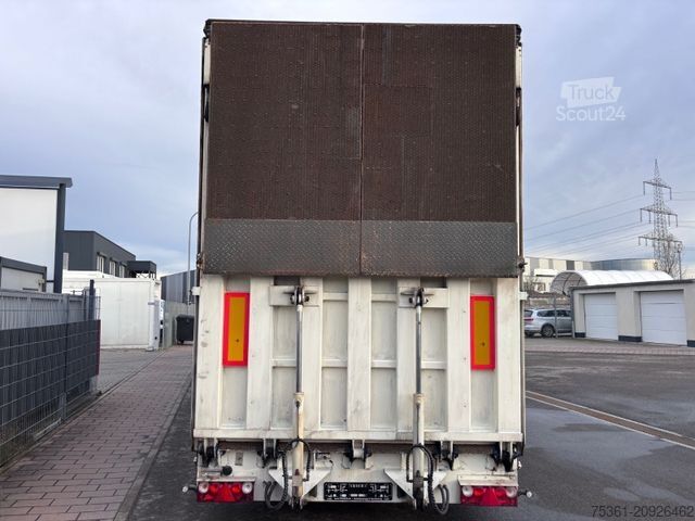 Tieflader-Sattelauflieger  Wiese Gabel Stapler Transport Tieflader WINDE