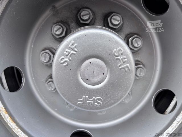 Tieflader-Sattelauflieger  Wiese Gabel Stapler Transport Tieflader WINDE