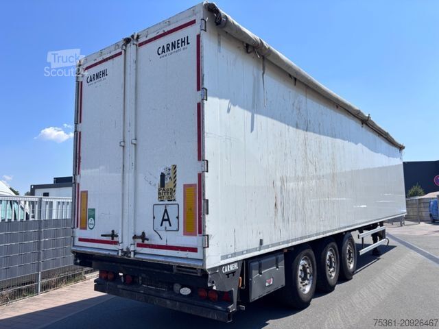 Auflieger mit Walkingfloor CARNEHL CSS/AL Schubboden Liftachse JOST Achsen