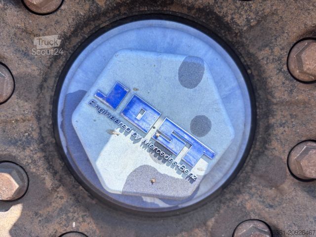 Auflieger mit Walkingfloor CARNEHL CSS/AL Schubboden Liftachse JOST Achsen