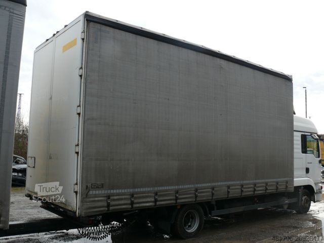 Transporter mit Pritsche & Plane MAN TGL 8.250*P+P*Euro 5*Standhzg*Klima