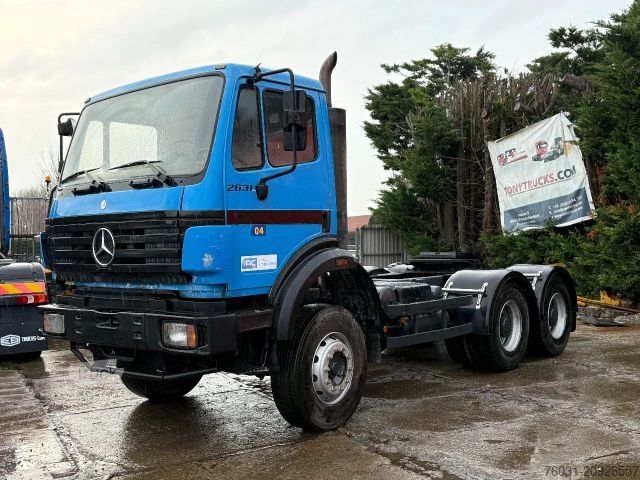 Tracteur routier standard MERCEDES-BENZ SK 2631 V6 6X4 Tractor-unit Spring/Spring Manual