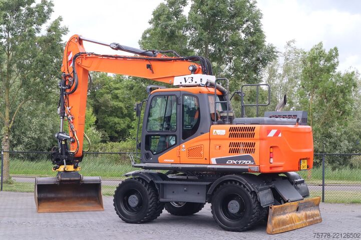 Escavatore gommato Doosan DX170W-5 | DX 170 W-5 | TILT ROTATOR | BUCKET |...
