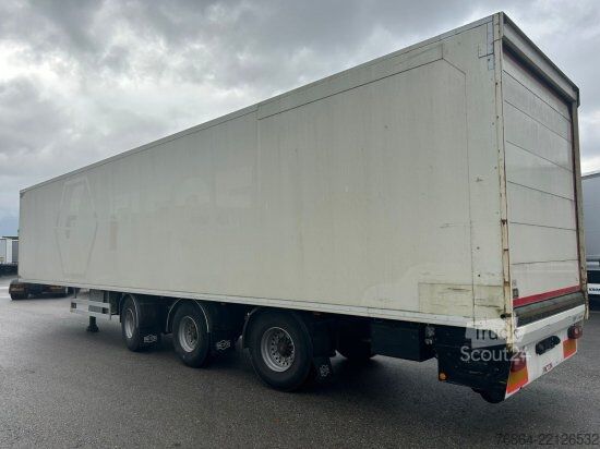 Kopperipuoliperävaunu PACTON TRD 345, 3-ACHS ROLLBODEN, KOFFERAUFLIEGER, FöRDERBAND, 2XLENKACHSE!