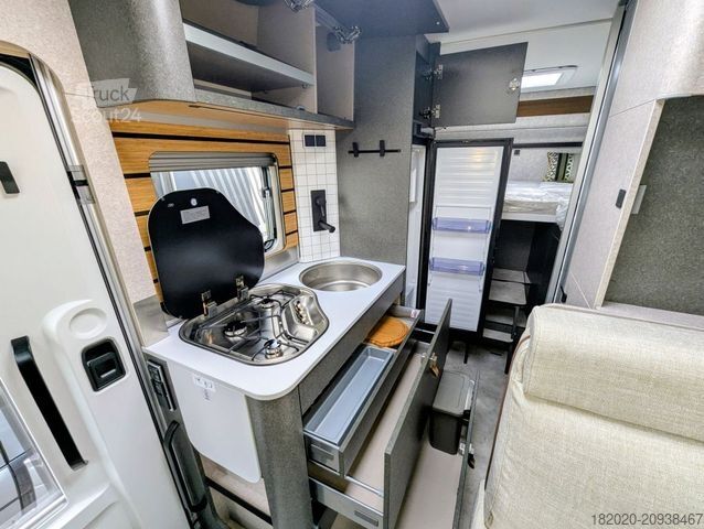 Polointegrovaný obytný vůz HYMER/ERIBA ML-T 570 CrossOver ALLRAD,6 KW WARMLUFT,NAVI uvm