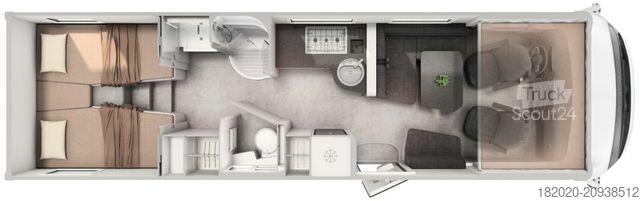 Integrovaný obytný vůz HYMER/ERIBA B-Klasse ML I 880 UVP 234.975 ¤