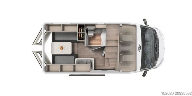 Asuntoauto CARADO CV 540 PRO AUTOMATIK,NAVI,RFK,MJ2026 uvm.