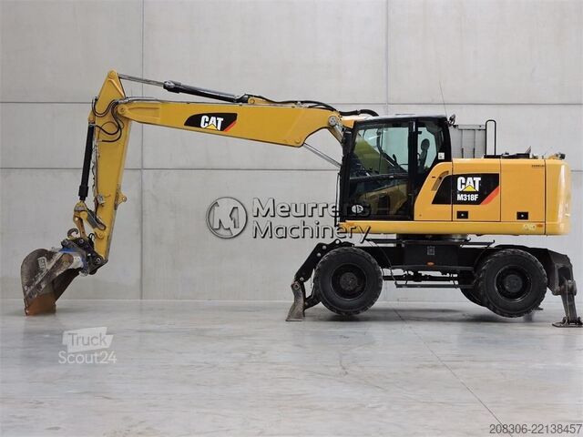 Kolesový bager CATERPILLAR M318F