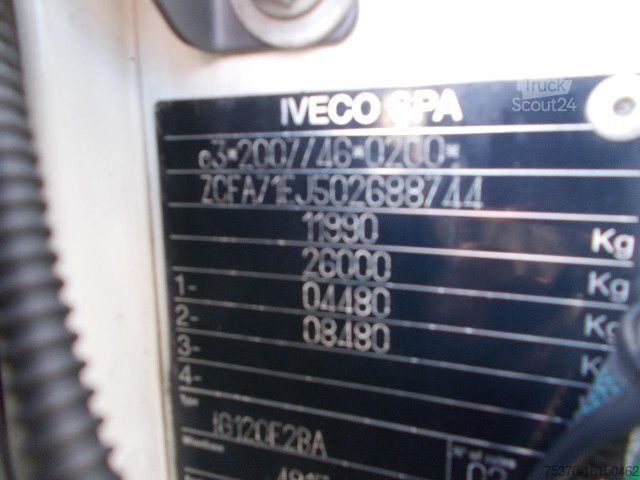 Camion à usage spécial IVECO EUROCARGO ML120E25/P