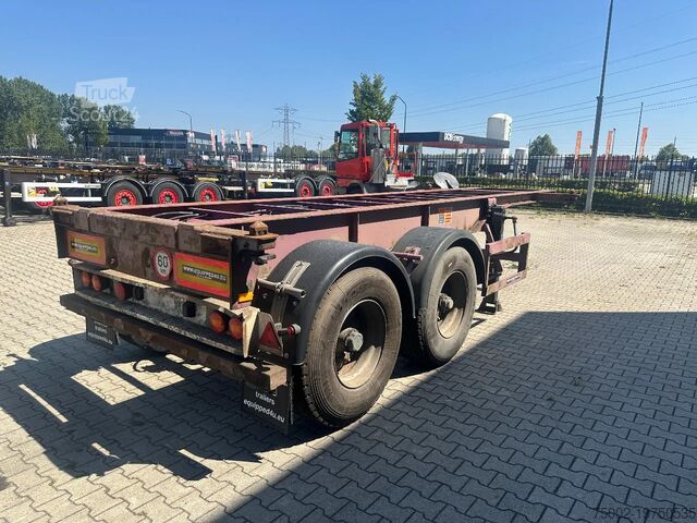 Transporte de contentores Flandria SPRING / BLATT / LAMES / BLAD, 20FT