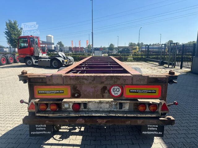 Transporte de contentores Flandria SPRING / BLATT / LAMES / BLAD, 20FT