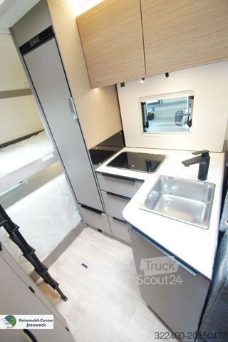 Autorulotă semi-integrată BÜRSTNER Campeo TD 676 G SAT-Antenne, 240 Ah Lithium