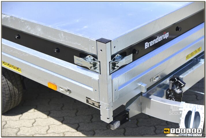 Billenő pótkocsi Brenderup BT 5325STB 3500 Profiklasse Rampen
